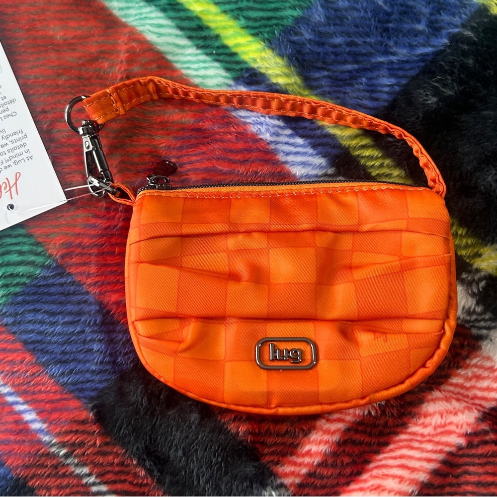 NWT Lug Disco Pleated Pouch